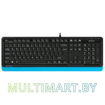 Клавиатура A4Tech Fstyler FK10 (черный/синий)
